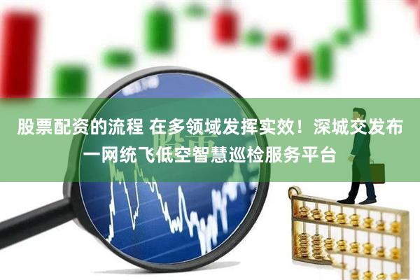 股票配资的流程 在多领域发挥实效！深城交发布一网统飞低空智慧巡检服务平台